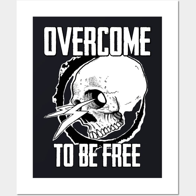 OVERCOME to be FREE Wall Art by REDEEM the RUINS